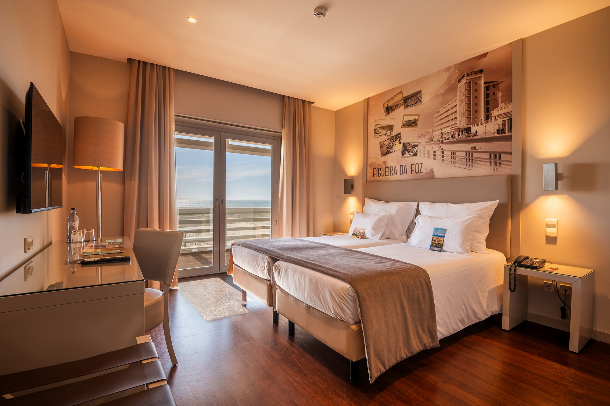 Vila Galé Collection Figueira da Foz — Zweibettzimmer mit Meerblick