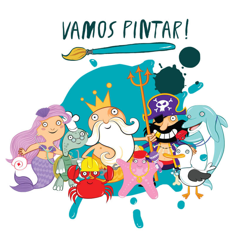 O Nep e os amigos ajudam a entreter os mais novos!