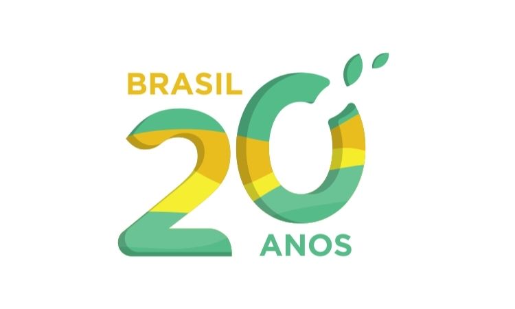 Promoção especial 20 anos no Brasil