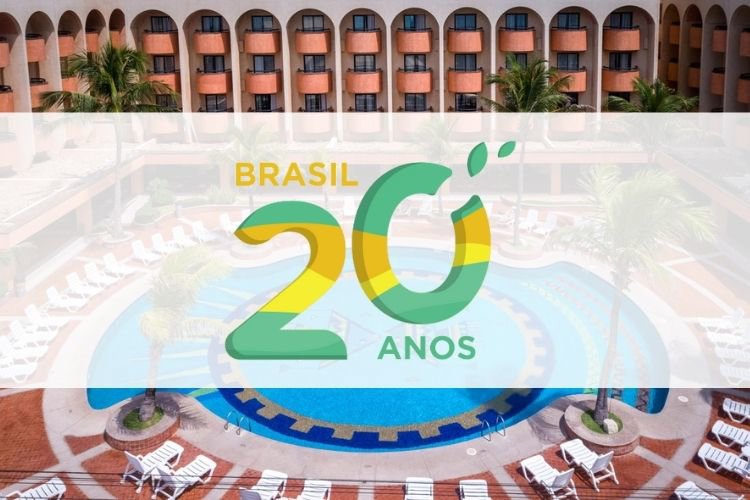 Há 20 anos a fazer história no Brasil! 