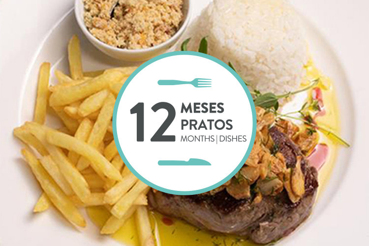 12 meses 12 pratos Brasil