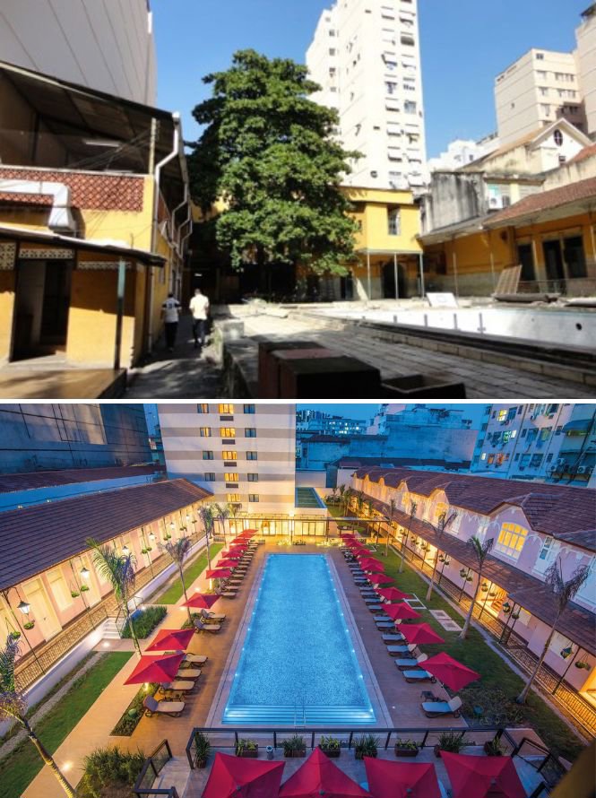 Entre los hoteles presentados, estaba el encantador Vila Galé Rio de Janeiro